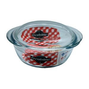 Cuisine ildfast rund 1,6 liter m/lokk