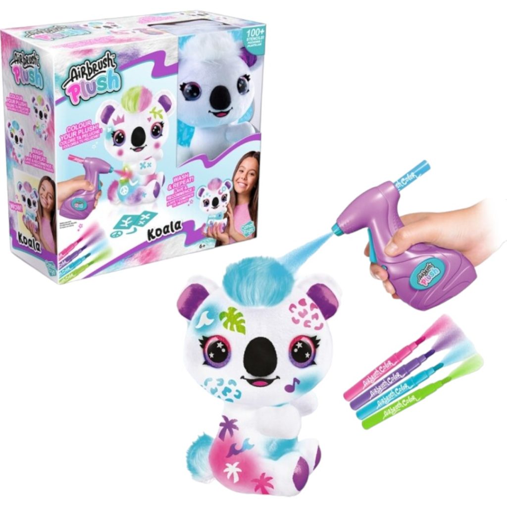 Airbrush plush koala