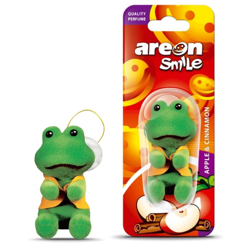 Luftfrisker frosk 3d apple/cinnamon