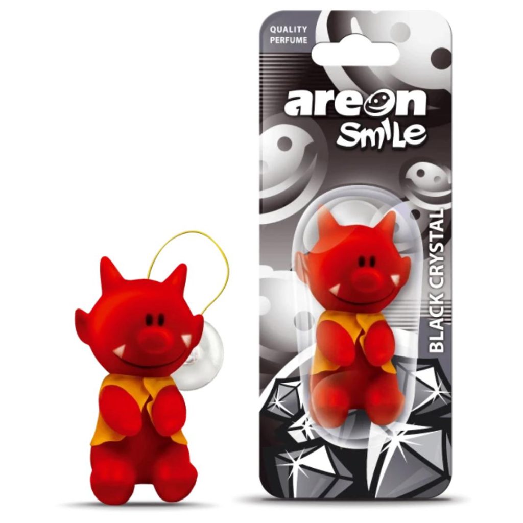 Luftfrisker devil 3d black crystal
