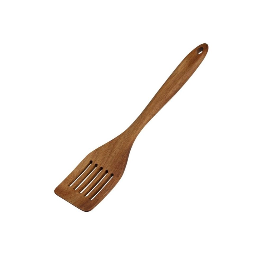 Stekespade med hull i akasietre 33 cm