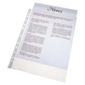 Plastlomme esselte a4 toppåpn 38my (10)