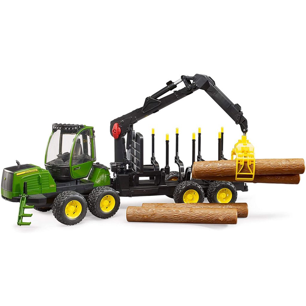 Bruder john deere 1210e skogsmaskin