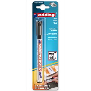 Tøymerkepenn edding 8040 sort (1)