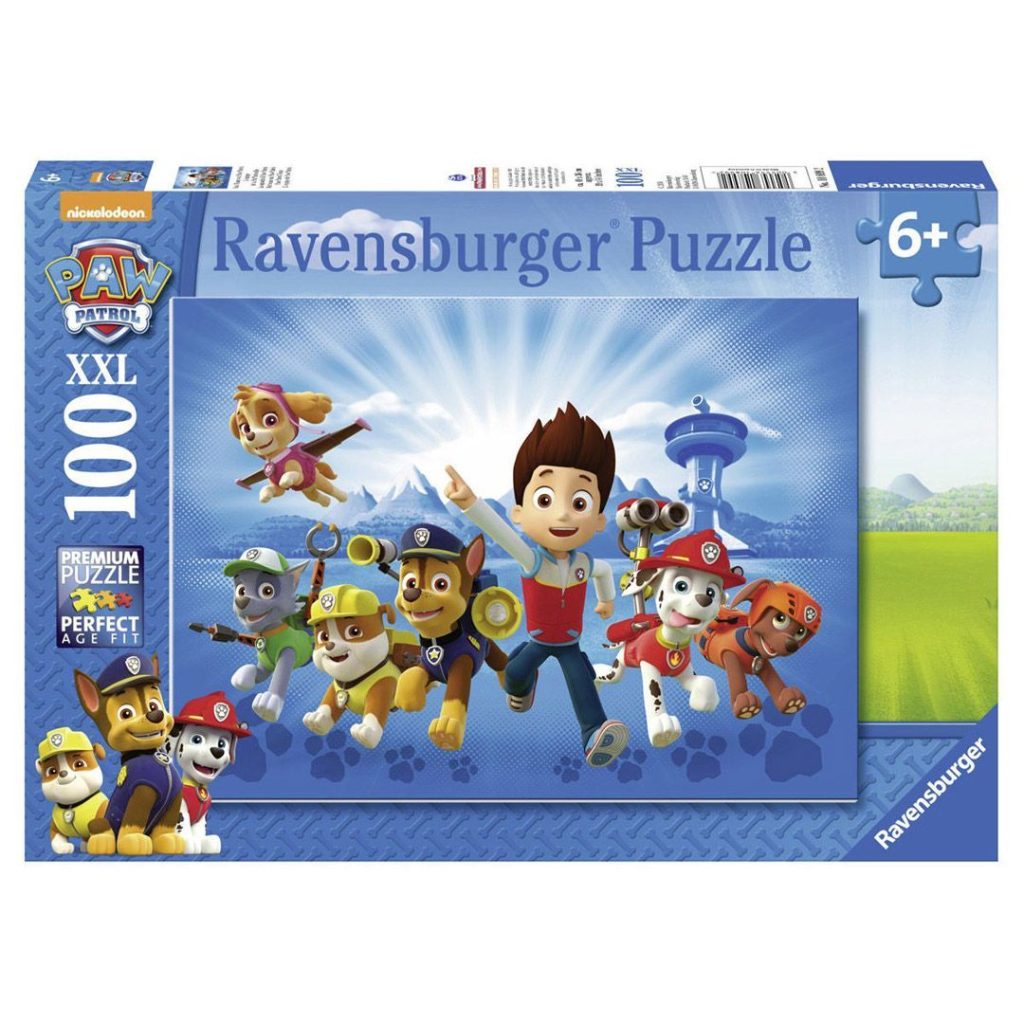 Puslespill paw patrol 100