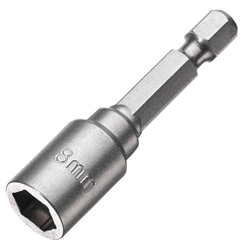 Kwb pipenøkkel magnetisk 8 mm med e6,3 m