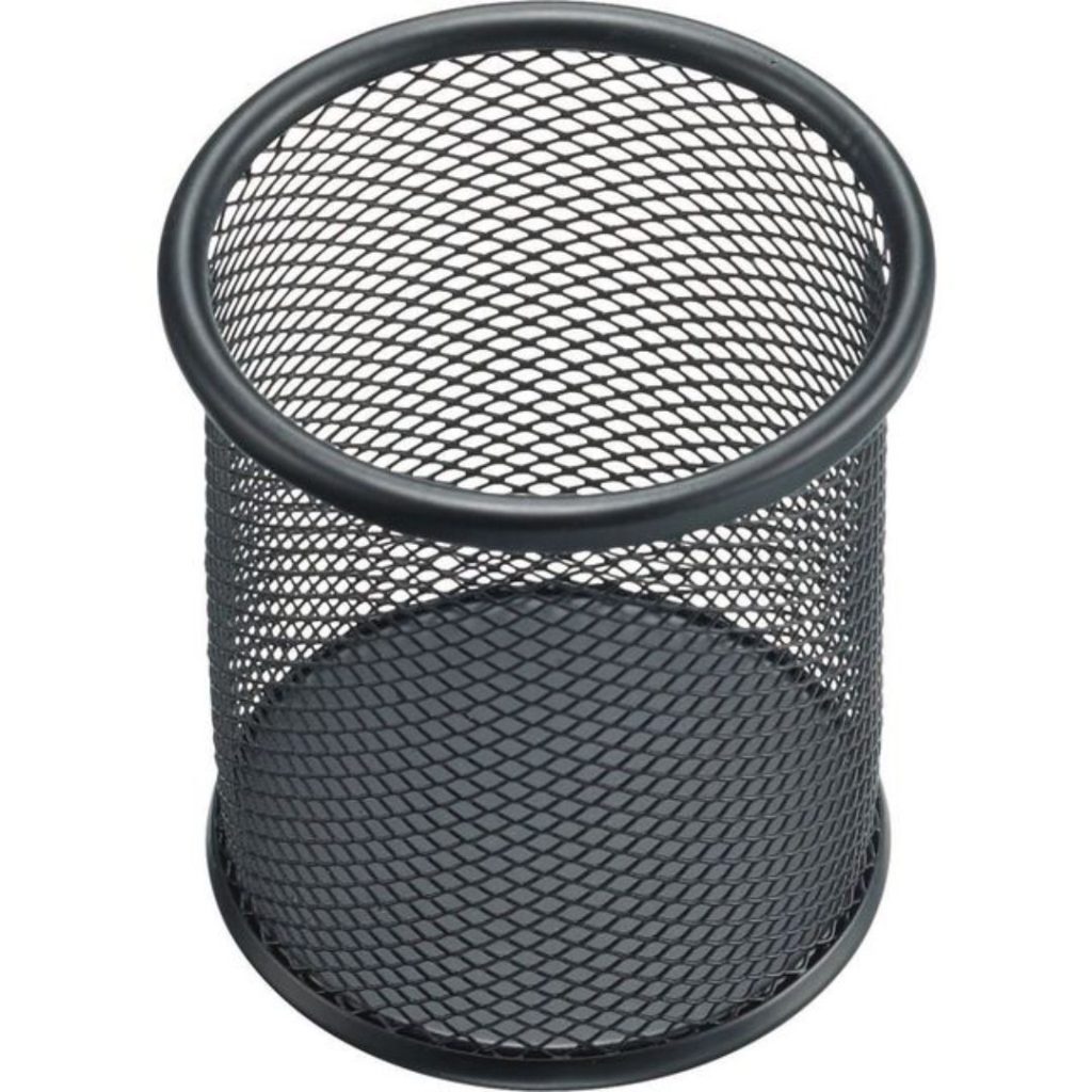 Helit pennekopp mesh metall sort