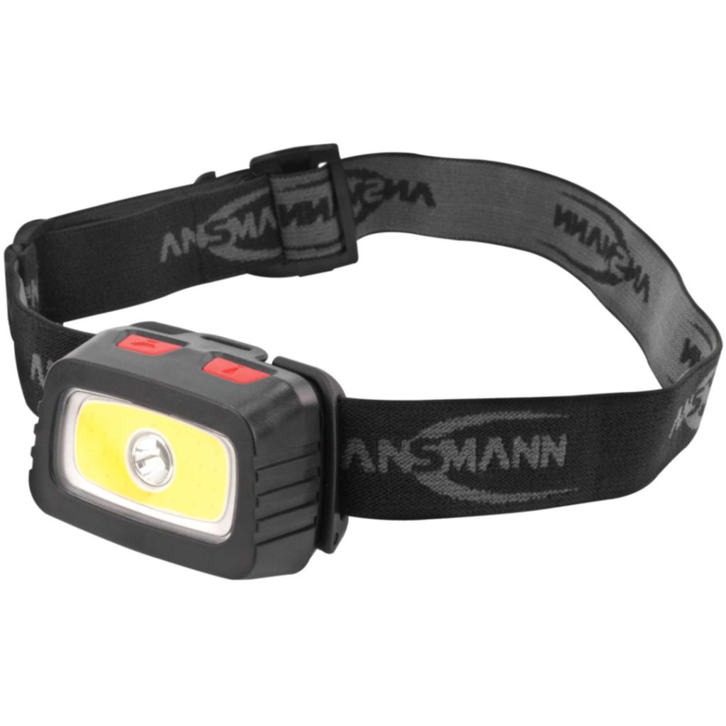 Ansmann hodelykt led med batteri