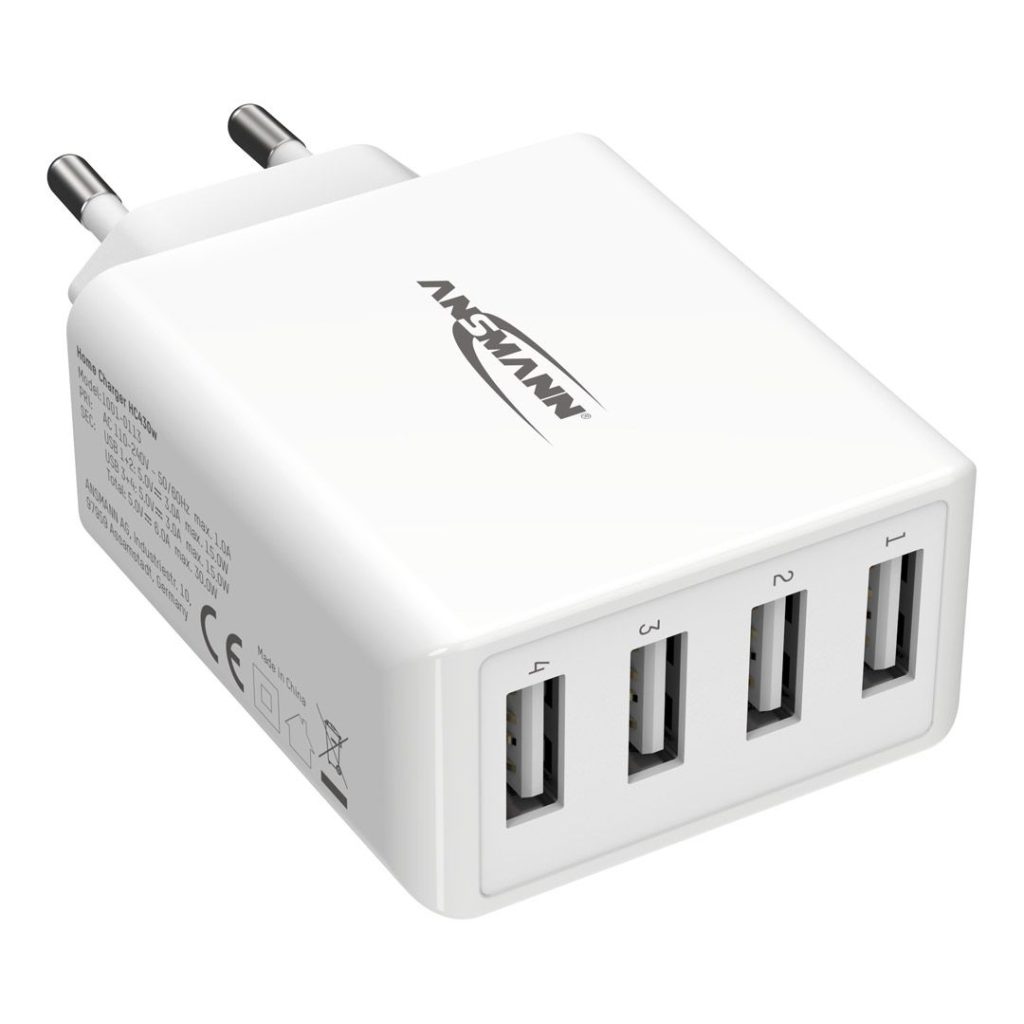 Ansmann usb lader hc430w-cb