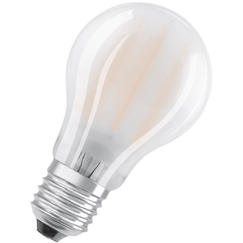 Osram led pære norm (75) e27 matt 827
