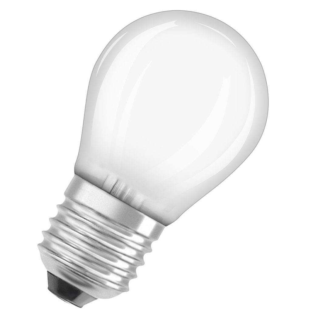 Osram led pære klot (40) e27 matt dim 82