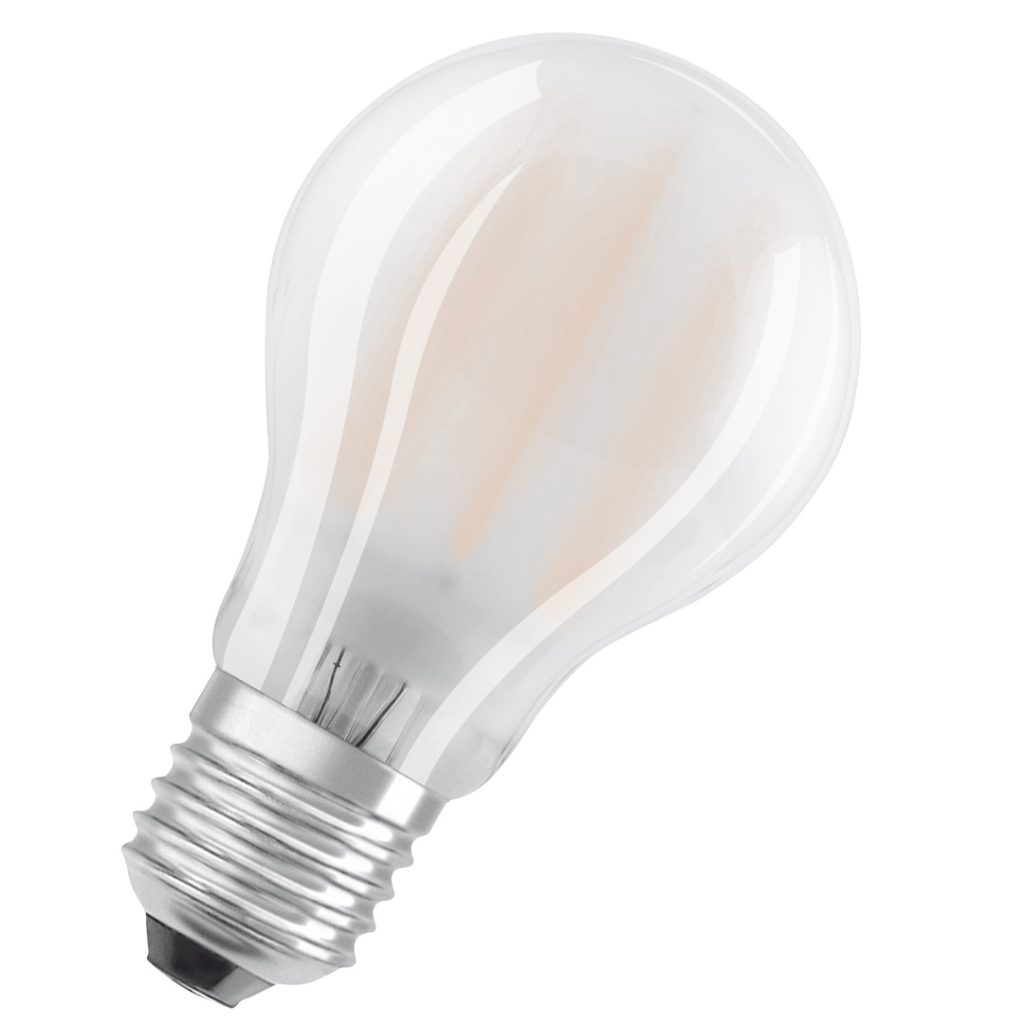 Osram led pære norm (25) e27 matt 827