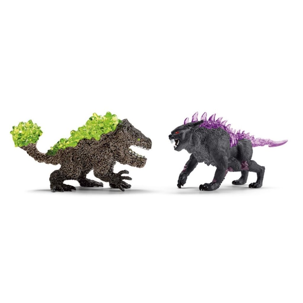 Schleich shadow lynx vs. rock crusher
