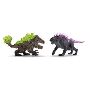 Schleich shadow lynx vs. rock crusher