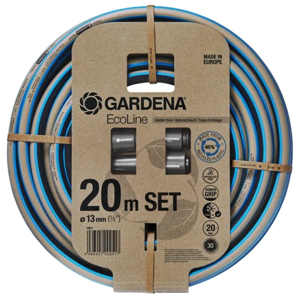 Gardena slange ecoline (1/2) 20m m/start