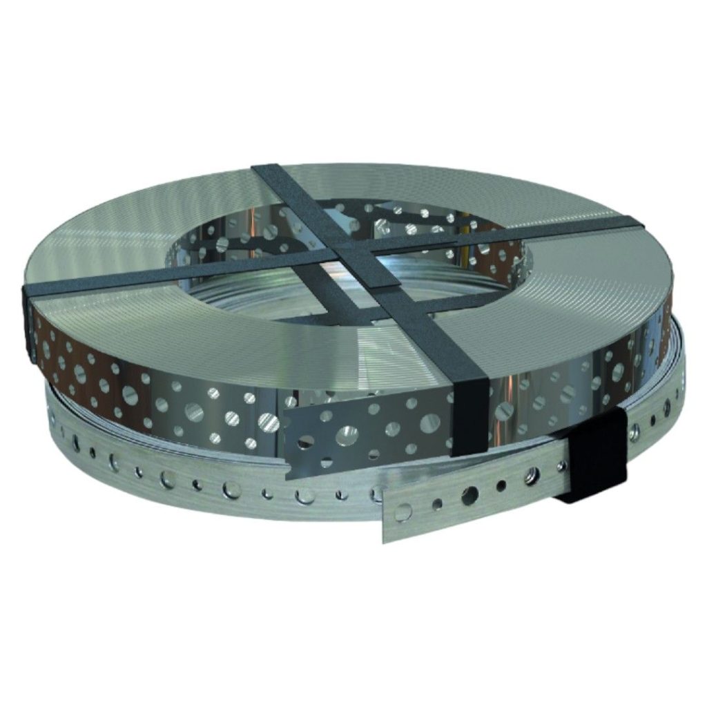 Hullbånd 20mm x 25m x 1,0 galvanisert