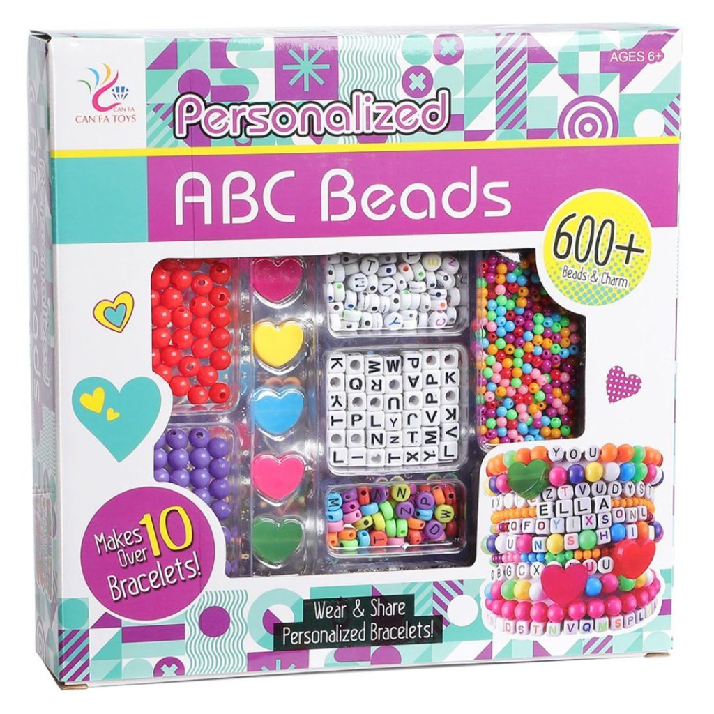 Abc perler - 600 deler -