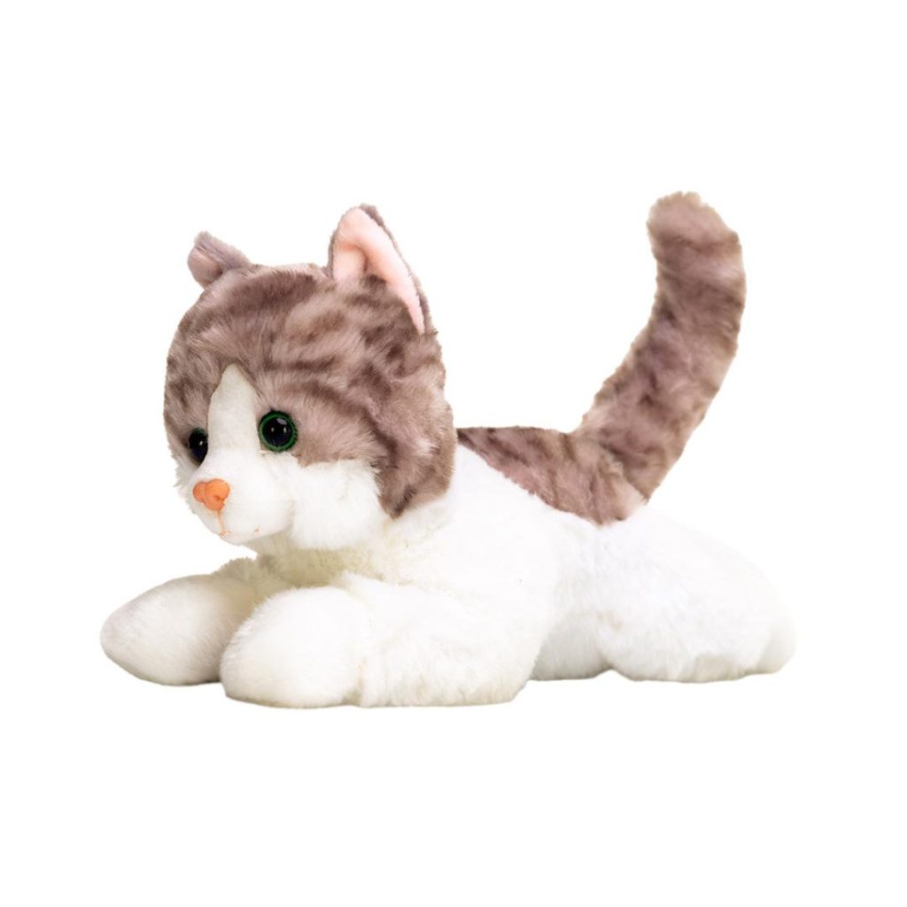 Hilda plysj kjæledyr knøtte katt (26cm)