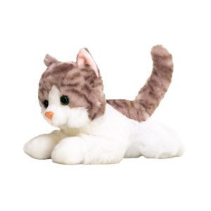 Hilda plysj kjæledyr knøtte katt (26cm)