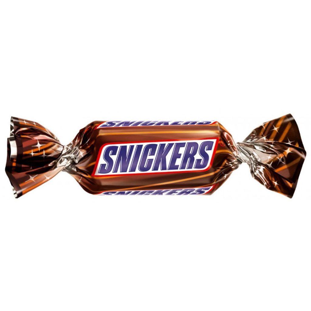 Løsvekt snickers mini 2,5 kg