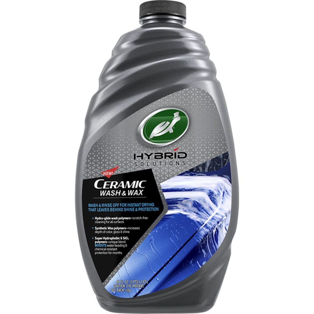 Turtle wax ceramic wash & wax