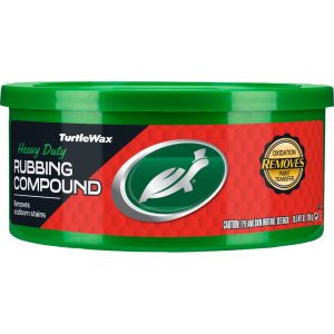 Turtle wax rubbing rød - grov