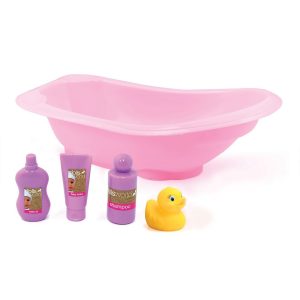 Dolls world badekar med utstyr