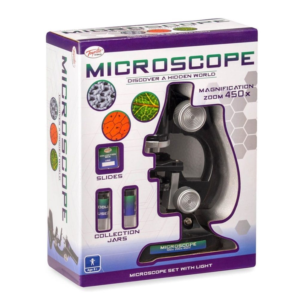 Mikroskop science -sett m/ lys