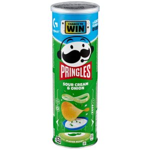Pringles sour cream & onion 165 gram
