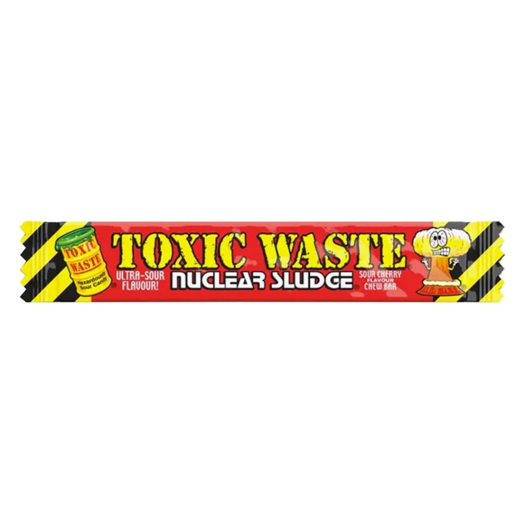 Toxic waste cherry nuclear sludge chew b