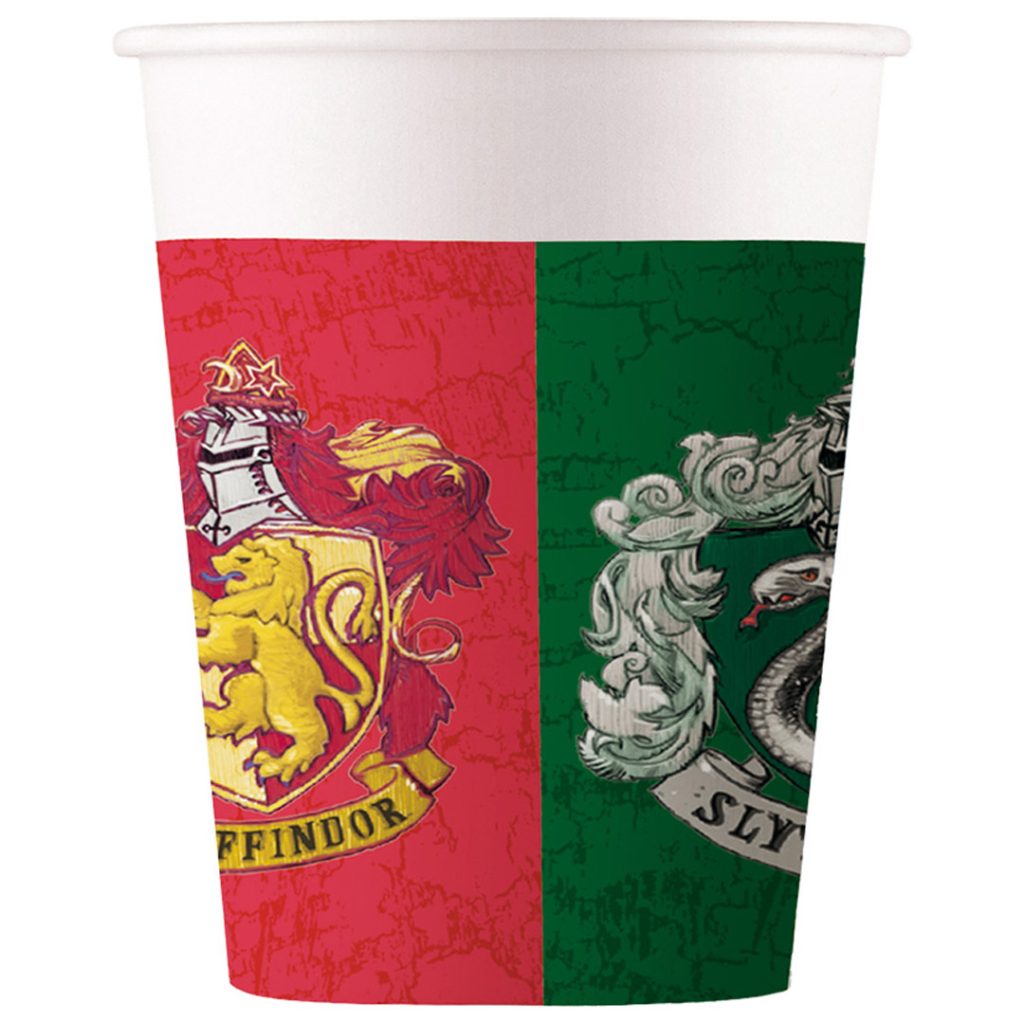 Papir kopp harry potter 8 stk