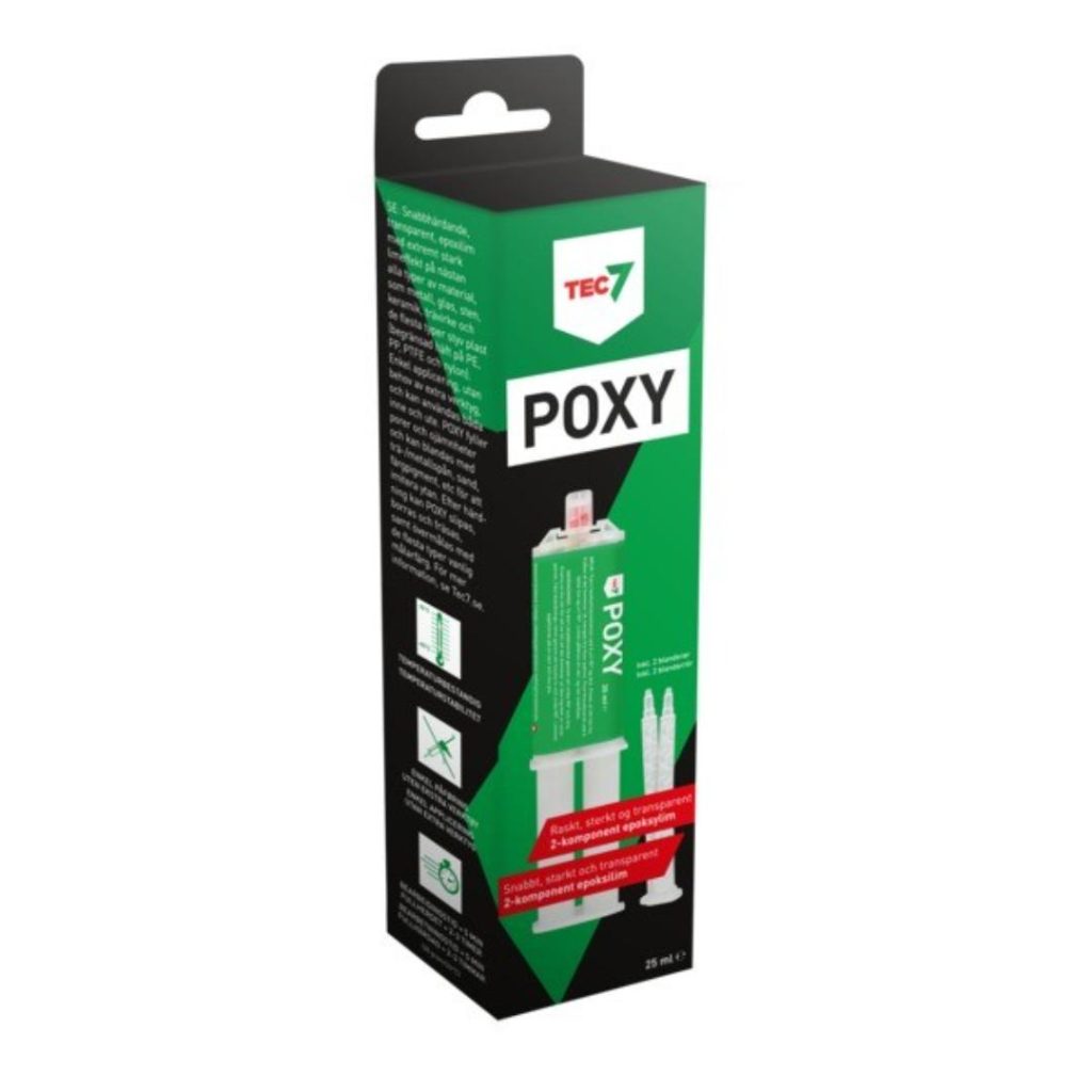 Tec7 poxy 2 komponent epoxylim