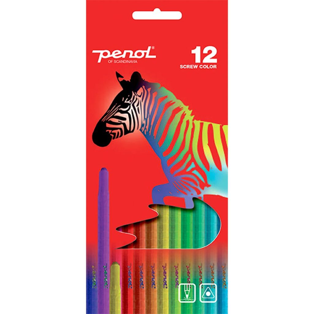Penol skrufarger 12 penol
