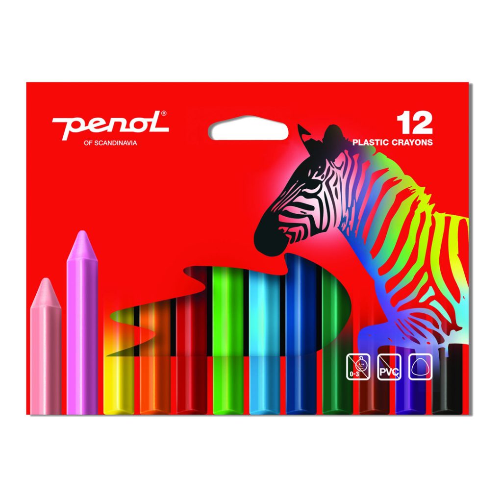 Penol plastfarger jumbo 12 penol