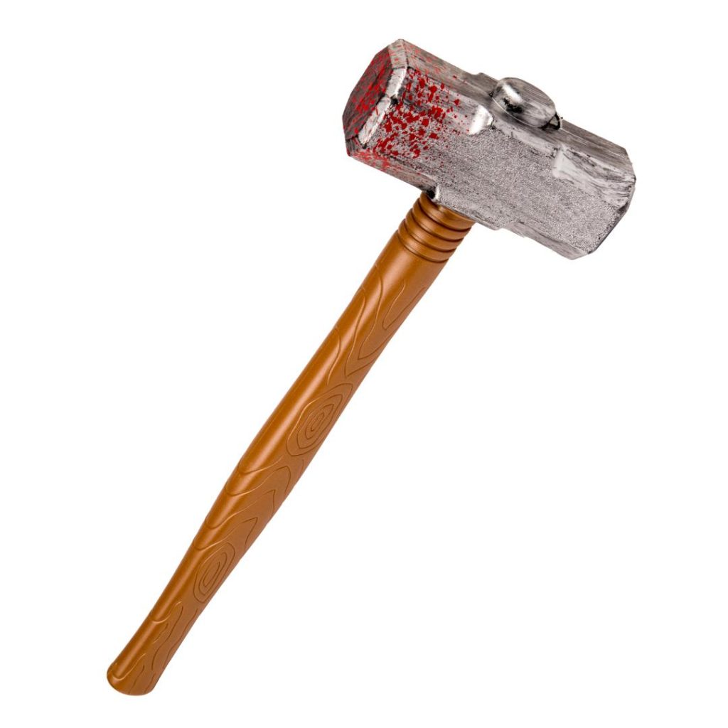 Hammer med blod 52cm
