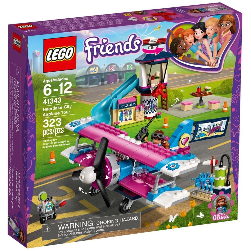 Lego flytur over heartlake 41343