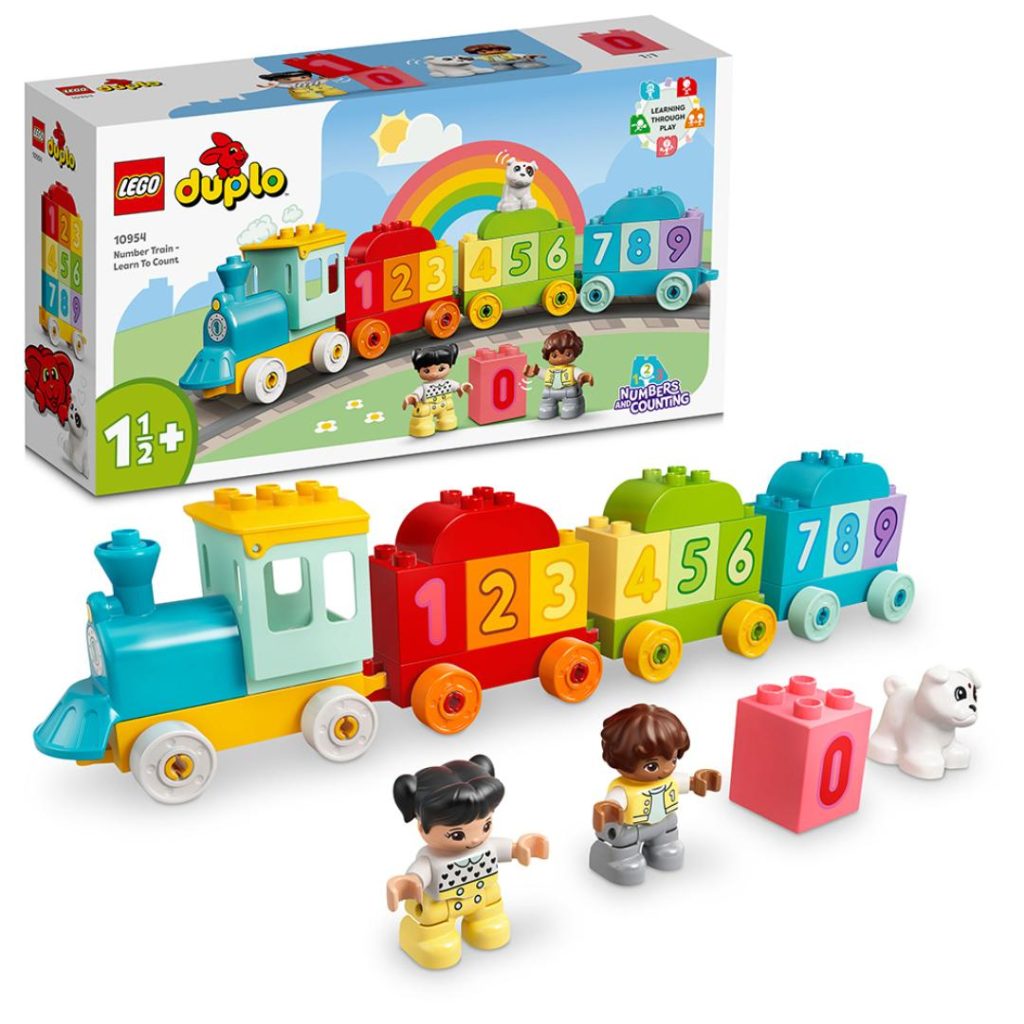 Lego talltog  lær å telle