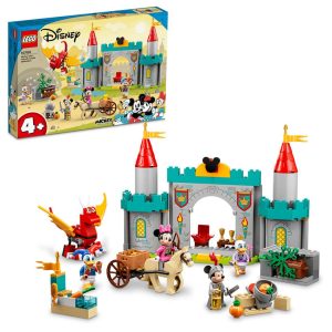 Lego mikke og venner forsvarer slottet