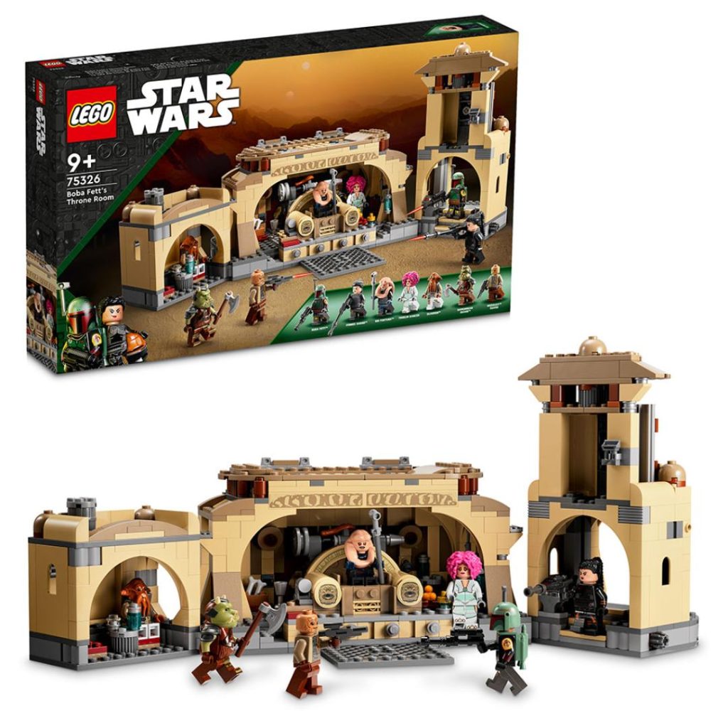 Lego boba fetts tronsal