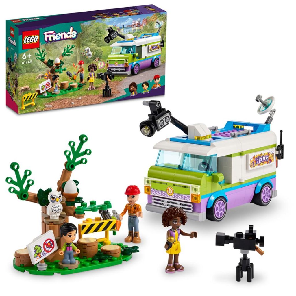 Lego reporterbil