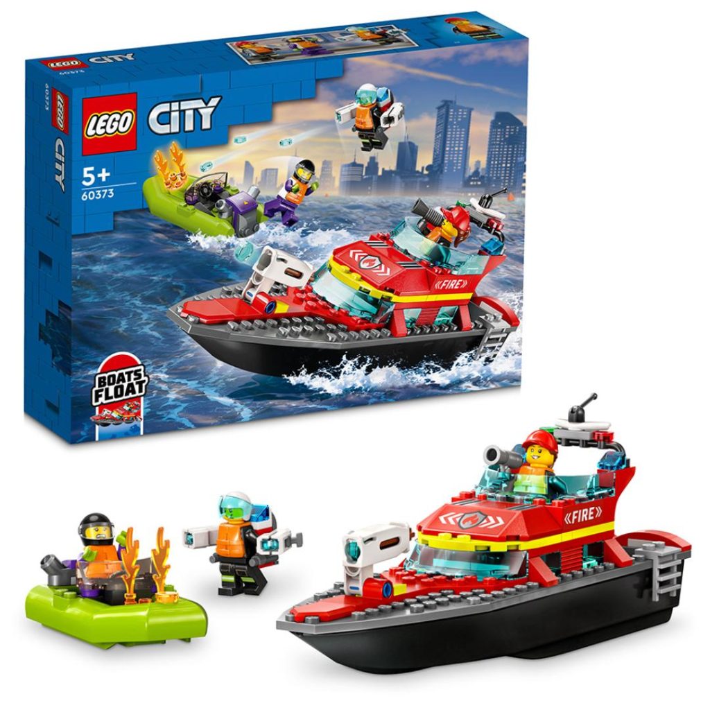 Lego brannvesenets redningsbåt