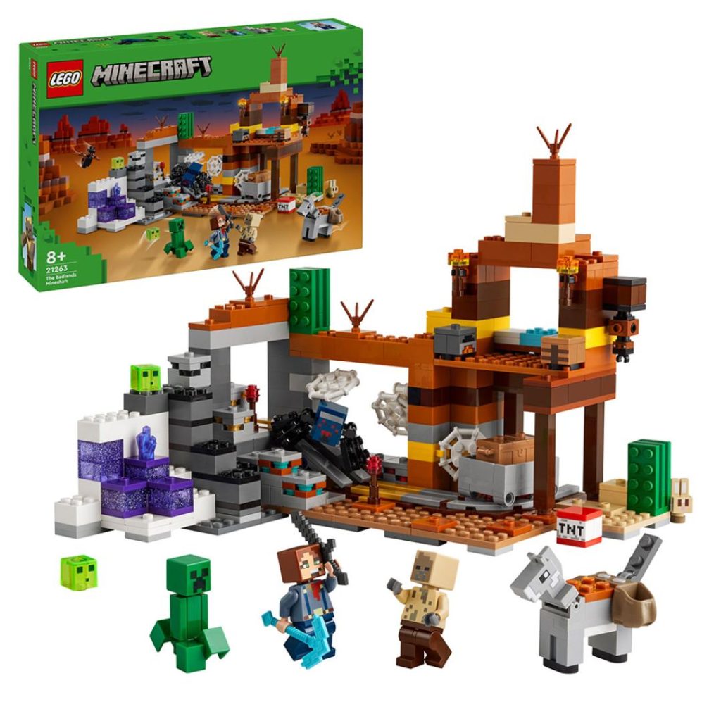 Lego gruvegang i steinørkenen