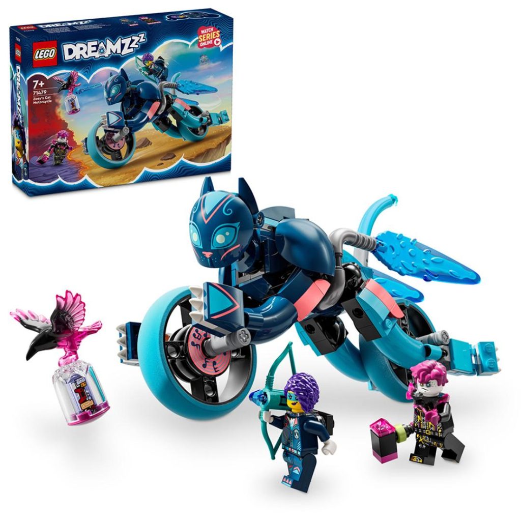 Lego zoeys kattemotorsykkel