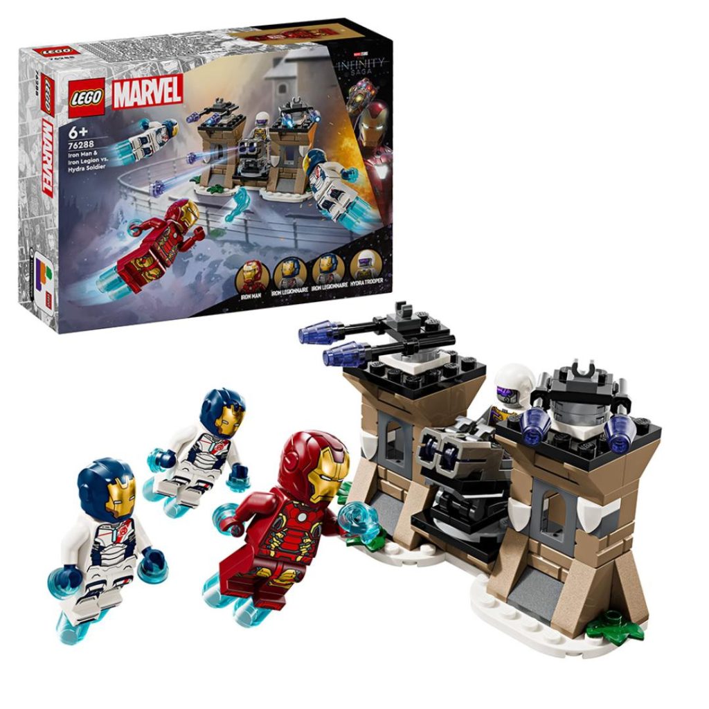 Lego iron man og iron legion mot hydra-s