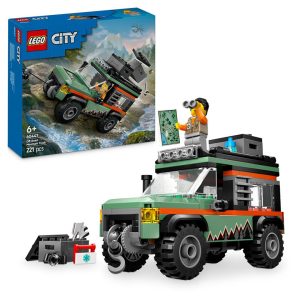Lego firehjulsdrevet terrengbil