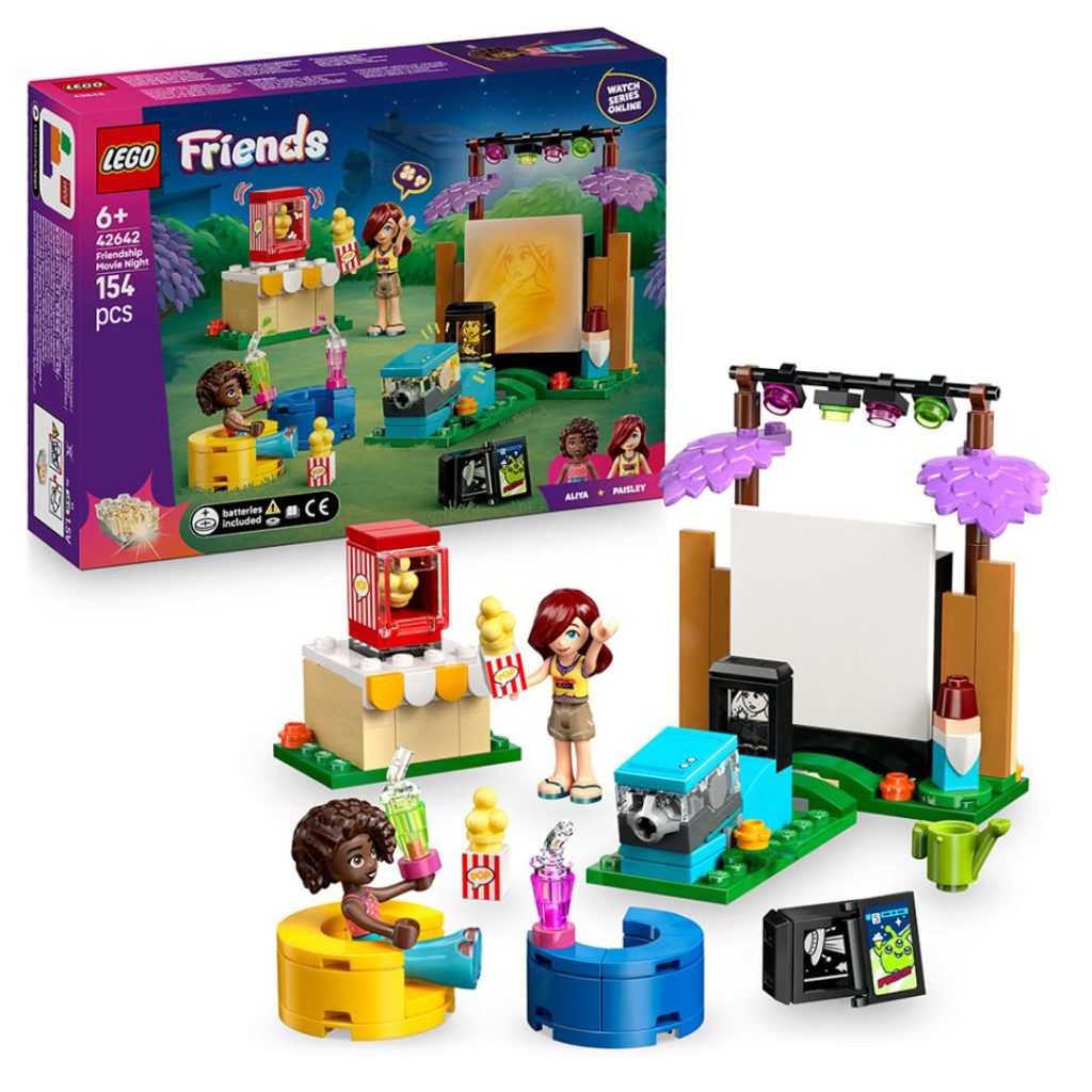 Lego filmkveld med venner