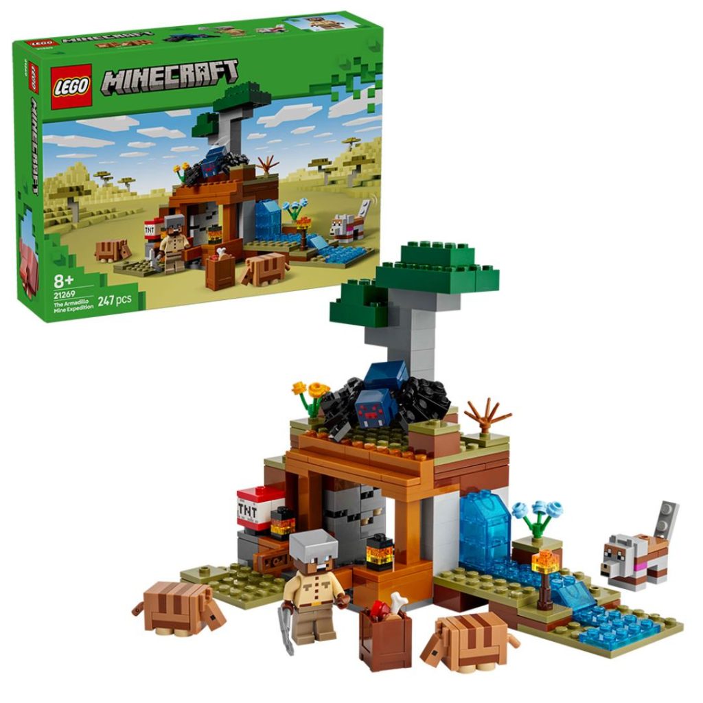 Lego ekspedisjon til beltedyrgruven