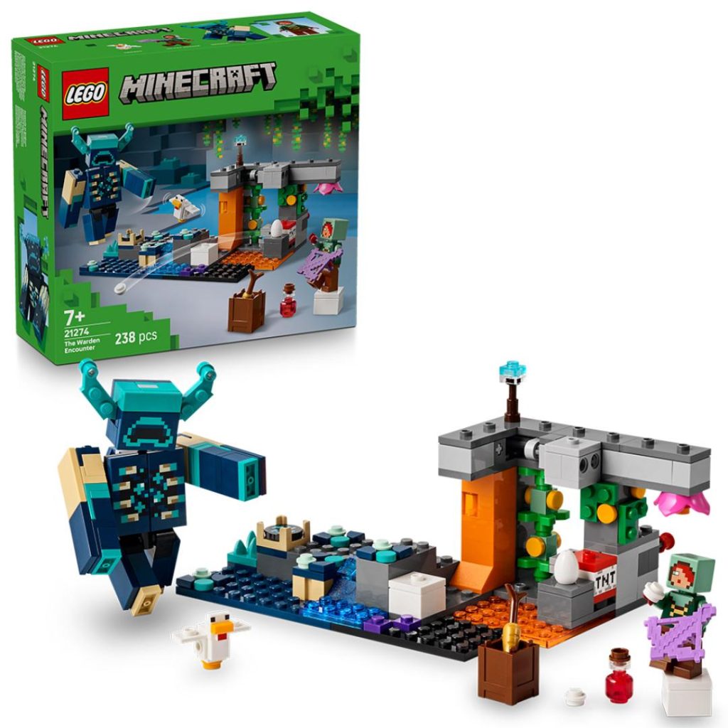 Lego møtet med skogvokteren