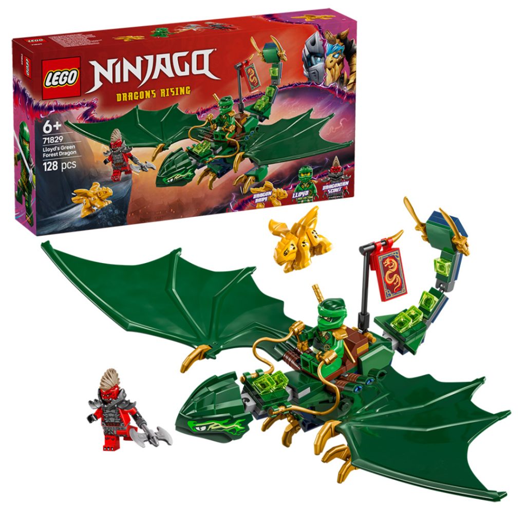 Lego lloyds grønne skogsdrage