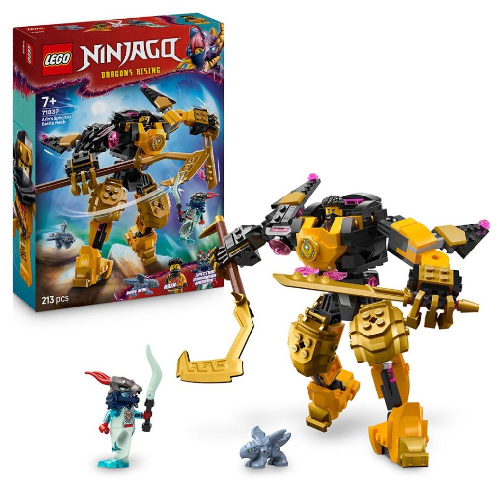 Lego arins spinjitzu-stridsrobot